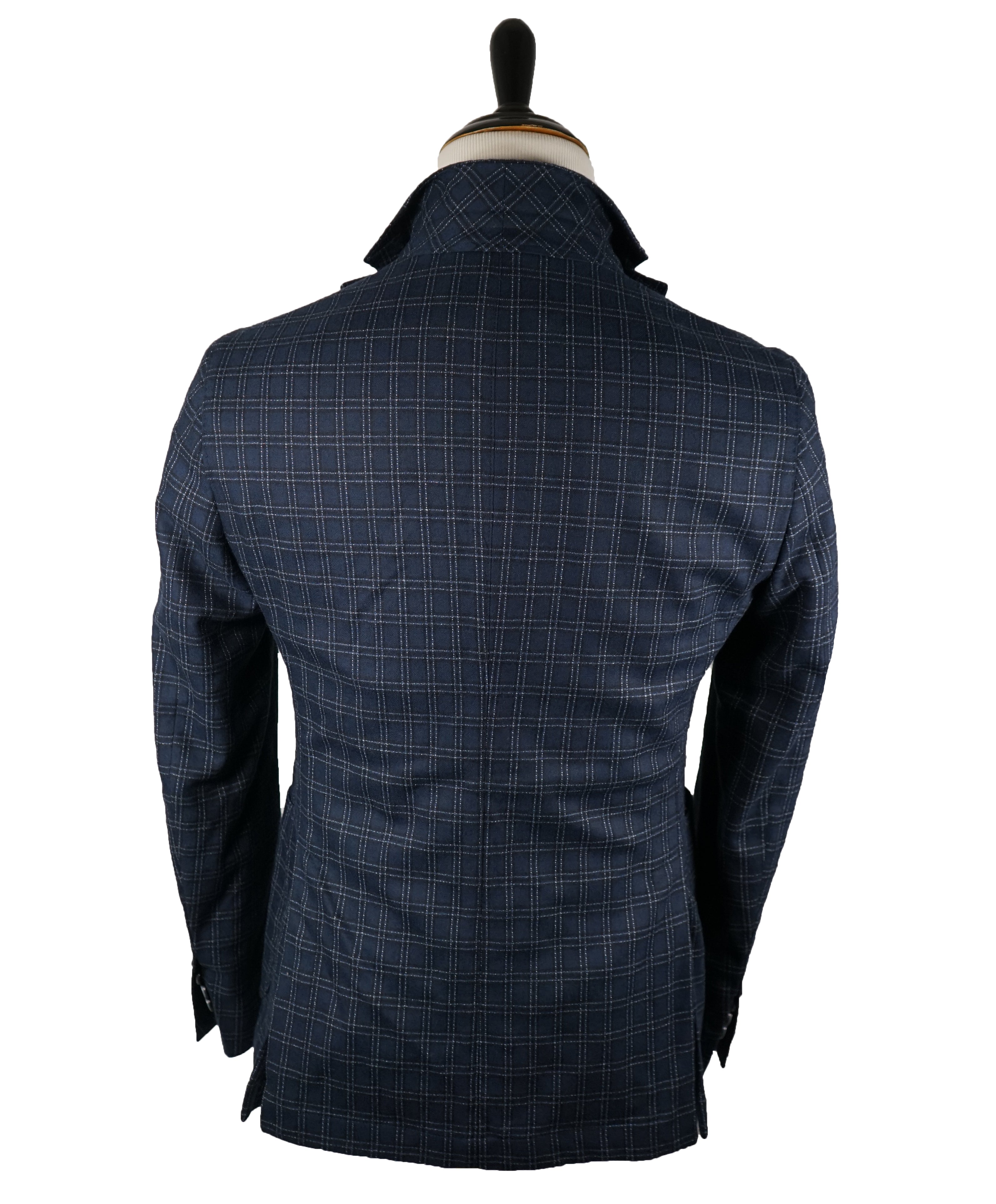 SARTORIE ZANARDELLI - Unlined Bold Plaid Patch Pocket Suit Made In Italy - 42S