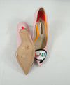 SOPHIA WEBSTER - "BOSS LADY" Pink Patent Leather Pump Heels - 7.5