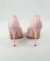 SOPHIA WEBSTER - "BOSS LADY" Pink Patent Leather Pump Heels - 7.5