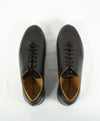 SUTOR MANTELLASSI - Brown Patina Premium Grade Leather Sneakers  - 9