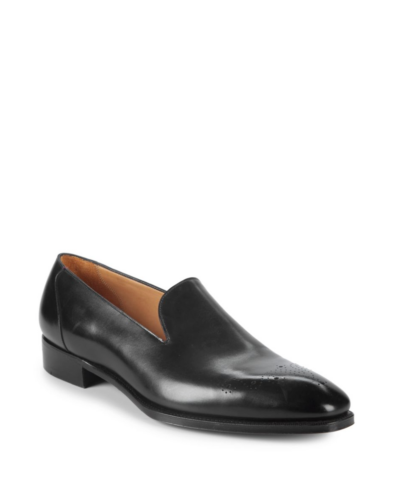 PAUL STUART by GAZIANO GIRLING - Wholecut Leather Loafers Made In UK - 10.5