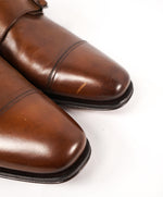 TO BOOT NEW YORK - “Grant” Double Monk Strap Loafers Brown Loafers - 9.5