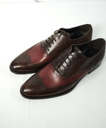 TO BOOT NEW YORK - Two Tone Wingtip Brogue Oxford Brown/Oxblood - 7