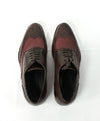 TO BOOT NEW YORK - Two Tone Wingtip Brogue Oxford Brown/Oxblood - 7
