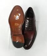 TO BOOT NEW YORK - Two Tone Wingtip Brogue Oxford Brown/Oxblood - 7