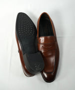 TO BOOT NEW YORK - “Dupont” Brown Premium Grade Leather Penny Loafers - 10