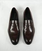 TO BOOT NEW YORK - "James" Brown Penny Loafers Round Toe - 11.5