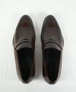 TO BOOT NEW YORK - "James" Brown Penny Loafers Round Toe - 11.5