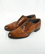 TO BOOT NEW YORK - “Burns” Whiskey Brown Wingtip Oxfords - 8