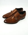 TO BOOT NEW YORK - Double Monk Strap Loafers Brown Round Toe - 10