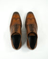 TO BOOT NEW YORK - “Burns” Whiskey Brown Wingtip Oxfords - 8