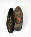 TO BOOT NEW YORK - Brown Single Monk Strap Loafers W Round Toe - 8.5