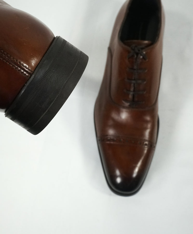 TO BOOT NEW YORK - Burnt Tip Cap Toe Oxfords W Round Toe - 7