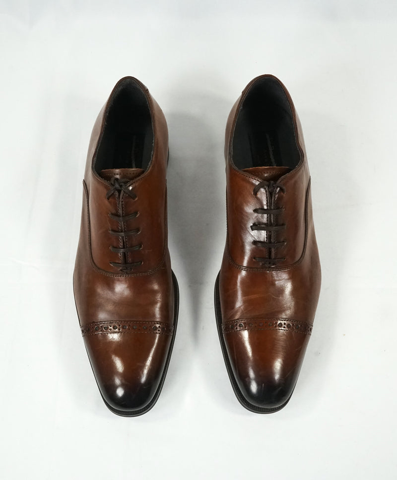 TO BOOT NEW YORK - Burnt Tip Cap Toe Oxfords W Round Toe - 7