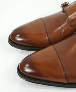TO BOOT NEW YORK - Double Monk Strap Loafers Brown Round Toe - 7.5