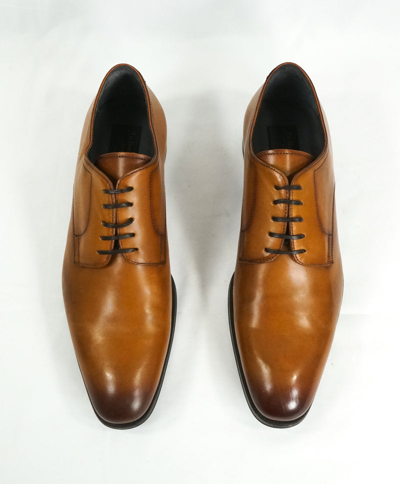 TO BOOT NEW YORK - Burnished Tip Sleek Oxfords W Rubber Sole - 10.5