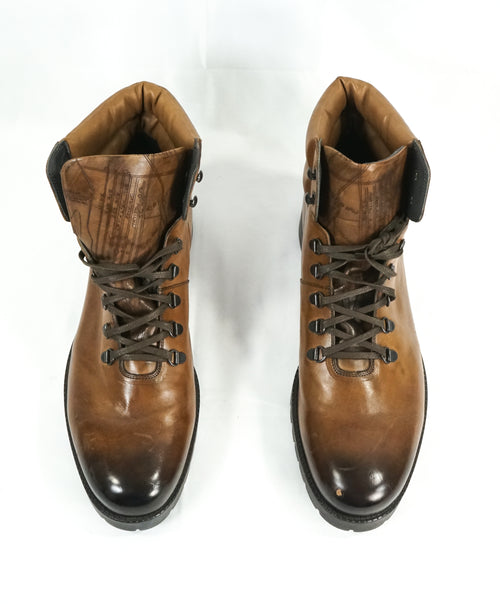 TO BOOT NEW YORK - “AXELL” Lace Up Leather Unique Ankle Boot - 13