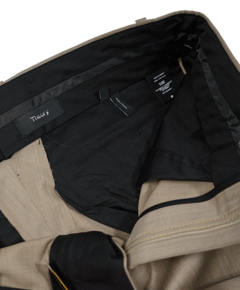 THEORY - Sand Beige Melange Dress Pants - 31W