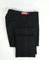THOM BROWNE - Black Wool & Mohair Side Stripe LOGO Backstrap "Sz 3" - 35W