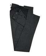 THOM BROWNE - Gray Premium Suit With Iconic Logo Detailing - SZ 2