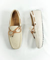 TOD’S - “Laccetto” Driver Detailed Loafer Ivory Textured - 7