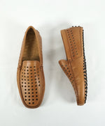 TOD’S - Brown Perforated Summer “Mocassino Gommini” Loafers - 7