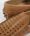 TOD’S - Brown Perforated Summer “Mocassino Gommini” Loafers - 7