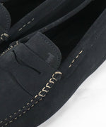 TOD’S - Gommini Laccetto Blue Suede Driving Loafers- 8.5