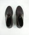 TOD’S - “Quinn” Round Toe Lace Up Ankle Boot Brown Leather - 12