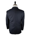 TODD SNYDER - “Mayfair Fit” Check Suit In Blue & Gray - 40R