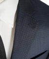$550 TODD SNYDER - “Mayfair Fit” Check Blue & Gray Blazer - 38R