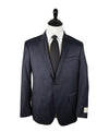$550 TODD SNYDER - “Mayfair Fit” Check Blue & Gray Blazer - 38R