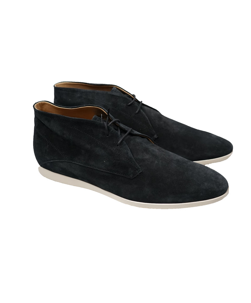 TOD’S -Weathered Style Suede Chukka Ankle Boots - 13.5