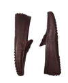 TOD’S - Burgundy Caviar Pebbled Penny/Driving Loafers - 11.5US