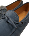 TOD’S - Powder Blue Laccetto Driving Loafers Knot Front - 9