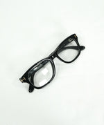 TOM FORD - "TF5147" 001 Black/Gold Optical Frames Glasses - 52-17 145