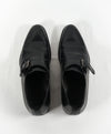TO BOOT NEW YORK - "Campbell” Single Monk Strap Black Loafers - 8.5