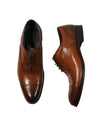 TO BOOT NEW YORK -“Capote” Cap-toe Brown Oxfords - 10