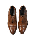 TO BOOT NEW YORK -“Capote” Cap-toe Brown Oxfords- 10