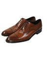 TO BOOT NEW YORK - “Capote” Cap-toe Brown Oxfords - 10
