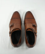 TO BOOT NEW YORK - Double Monk Strap Loafers Round Toe Brown - 11