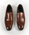 TO BOOT NEW YORK - “Dupont” Brown Premium Grade Leather Penny Loafers - 8.5