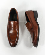 TO BOOT NEW YORK - “Dupont” Brown Premium Grade Leather Penny Loafers - 8.5