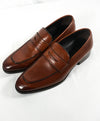 TO BOOT NEW YORK - “Dupont” Brown Premium Grade Leather Penny Loafers - 8.5