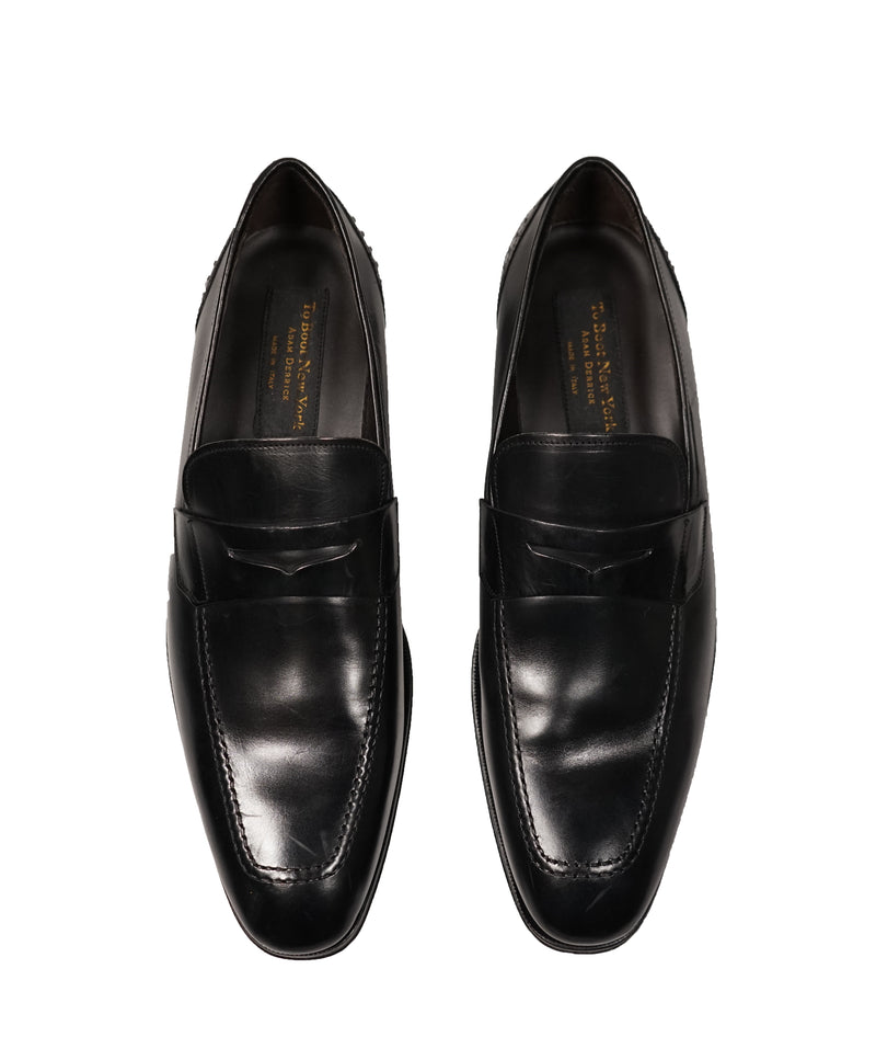 TO BOOT NEW YORK MOORE Detailed Penny Loafers 11.5 Luxe Hanger
