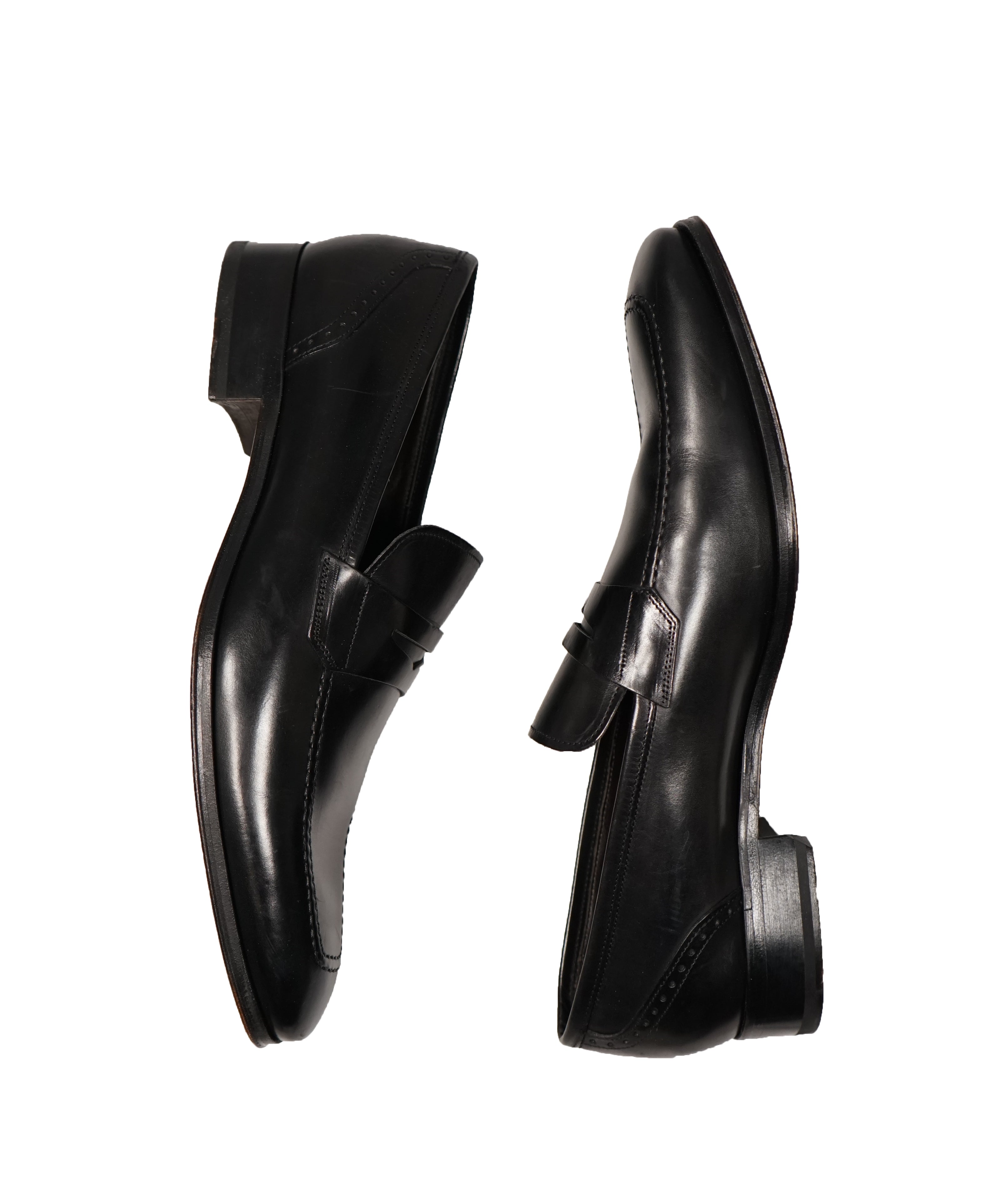 TO BOOT NEW YORK - "MOORE" Detailed Penny Loafers - 11.5