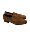 TO BOOT NEW YORK - Tobacco Brown Distressed Penny Loafers - 11