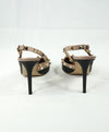 VALENTINO GARAVANI - Slingback Leather Rockstud Two Tone Heels - 8.5