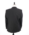 VERSACE COLLECTION - Micro Check Gray Wool & Silk SLIM 2-Button Blazer  - 48R