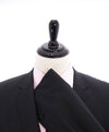 VERSACE COLLECTION - Micro Check Gray Wool & Silk SLIM 2-Button Blazer  - 48R